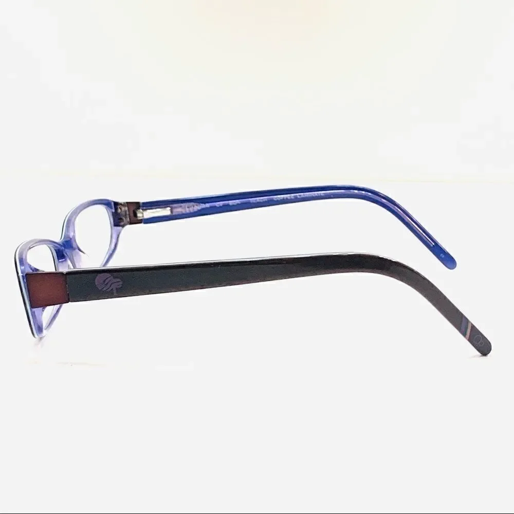 Op Kids Youth Eyeglass Frame Full Rim Brown/Purple